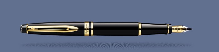 Pióro wieczne Waterman Expert Czerń GT - S0951640 | Stalówka F