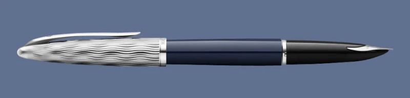 Pióro wieczne Waterman Carène L'essence Du Blue ST - 2166343 | Stalówka F/18K