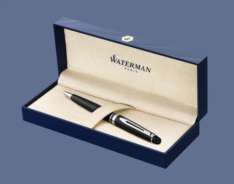 Długopis Waterman Expert Czarny Mat CT - S0951900 + BOX Premium