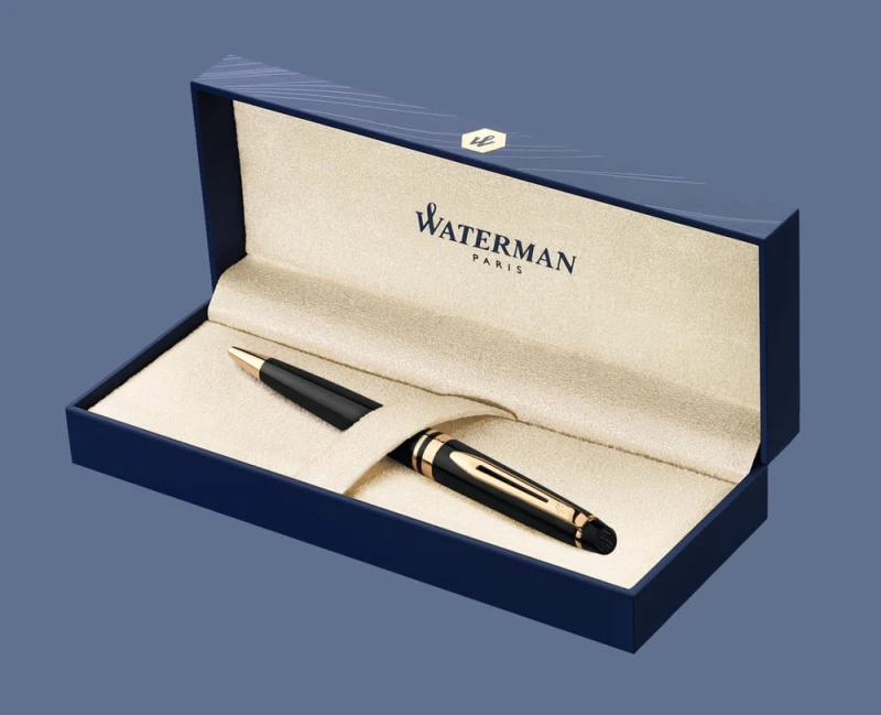 Długopis Waterman Expert Czerń GT - S0951700 + BOX Premium