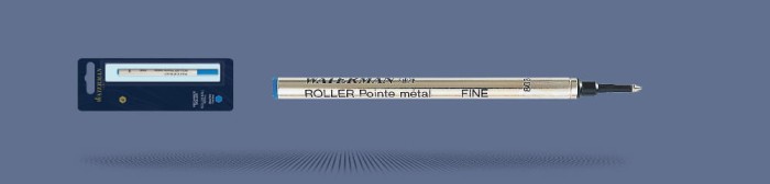 Wkład do pióra kulkowego Waterman Niebieski F - 1964018