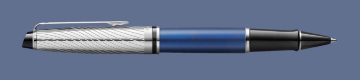 Pióro kulkowe Waterman Expert Deluxe Metalic Niebieski CT - 2187682