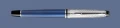 Pióro wieczne Waterman Expert Deluxe Metalic Niebieski CT - 2187650 | Stalówka F