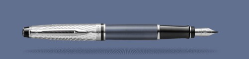 Pióro wieczne Waterman Expert Deluxe Metalic Grafitowy CT - 2187688 | Stalówka F