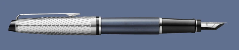 Pióro wieczne Waterman Expert Deluxe Metalic Grafitowy CT - 2187688 | Stalówka F