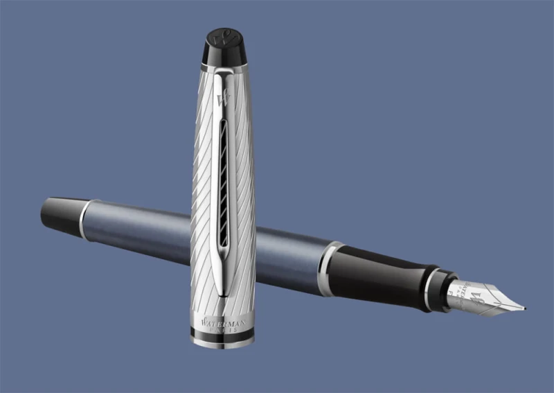 Pióro wieczne Waterman Expert Deluxe Metalic Grafitowy CT