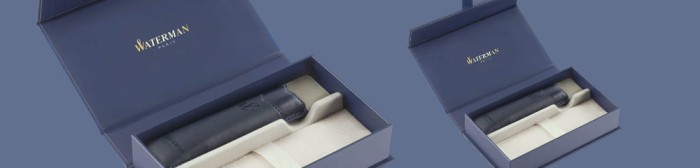 Pudełko Prezentowe Waterman + Etui Skóra Ekologiczna - na jeden instrument piśmienny - 2195850