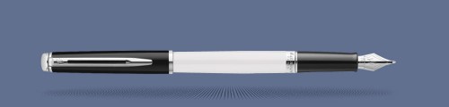 Pióro wieczne Waterman Hémisphère Color-Block Black-White CT | Stalówka EF
