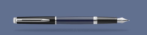 Pióro wieczne Waterman Hémisphère Color-Block Black-Blue CT - 2202847 | Stalówka F