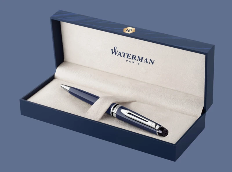 Długopis Waterman Expert Blue Core CT - 2214209 + BOX Premium