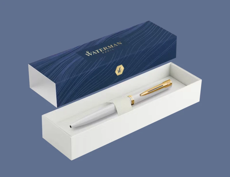 Długopis Waterman Impression Biały GT + Box Standard - 2225511