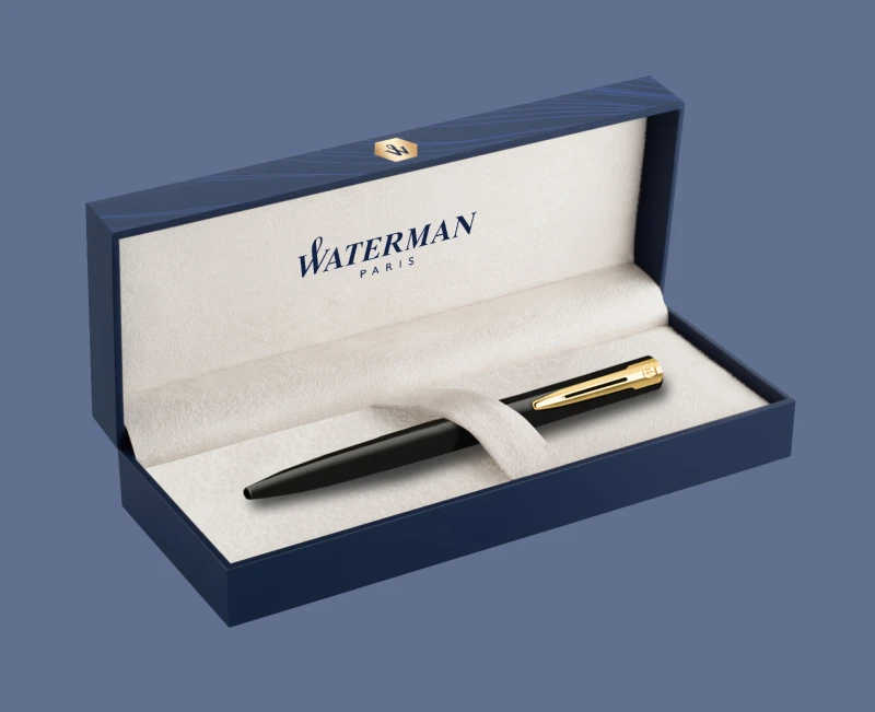 Długopis Waterman Impression Czarny GT + Box Premium - 2225501