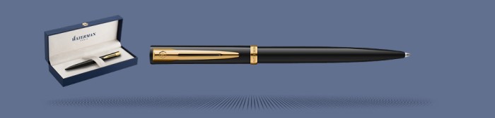 Długopis Waterman Impression Czarny GT + Box Premium - 2225501
