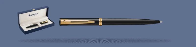 Długopis Waterman Impression Czarny GT + Box Premium - 2225501