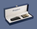 Zestaw Pióro wieczne + Długopis Waterman Impression Czarny GT + Box Premium | Stalówka F - 2225499_2225501