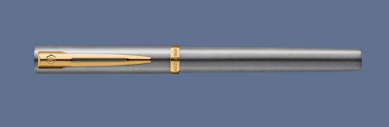 Pióro wieczne Waterman Impression Stalowy GT | Stalówka F - 2225493