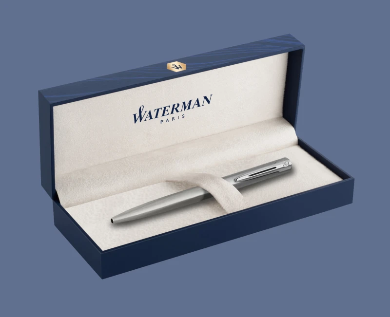 Długopis Waterman Impression Stalowy CT + Box Premium - 2225492