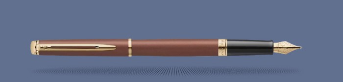 Pióro wieczne Waterman Hémisphère Copper GT - 2217947 | Stalówka F