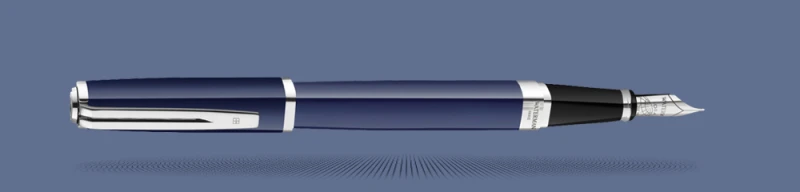 Pióro wieczne Waterman Exception Slim Blue Core ST - 2214314 | Stalówka F/18K