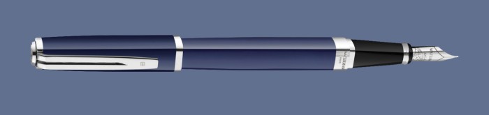 Pióro wieczne Waterman Exception Slim Blue Core ST - 2214314 | Stalówka F/18K