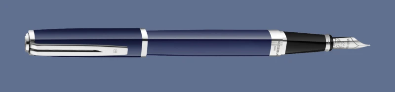 Pióro wieczne Waterman Exception Slim Blue Core ST - 2214314 | Stalówka F/18K