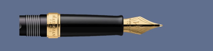 Część przednia do pióra wiecznego Waterman Hémisphère - Black GT | Stalówka M (nowa) - S0939080