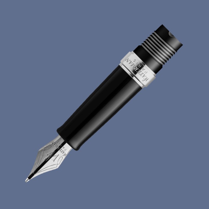 Część przednia do pióra wiecznego Waterman Hémisphère - Black CT | Stalówka M (nowa) - S0939120