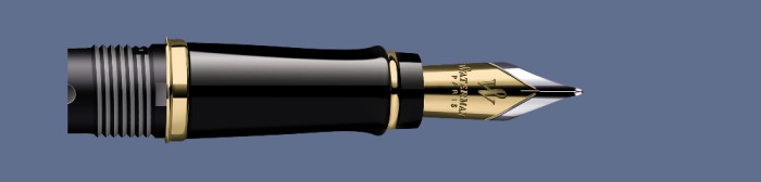 Część przednia do pióra wiecznego Waterman Expert - Black GT | Stalówka B - S0968570