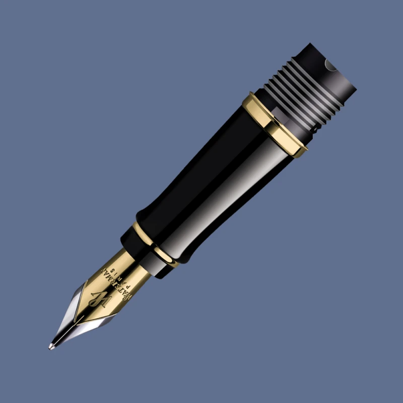 Część przednia do pióra wiecznego Waterman Expert - Black GT | Stalówka B - S0968570