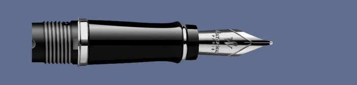 Część przednia do pióra wiecznego Waterman Expert - Black CT | Stalówka B - S0968470