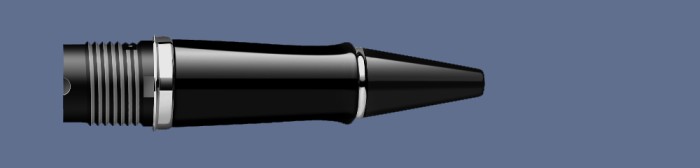 Osłona sekcji do pióra kulkowego Waterman Expert - Black CT - S0491720