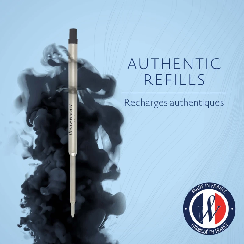 Wkład do długopisu Waterman Standard Czarny F - 1964017