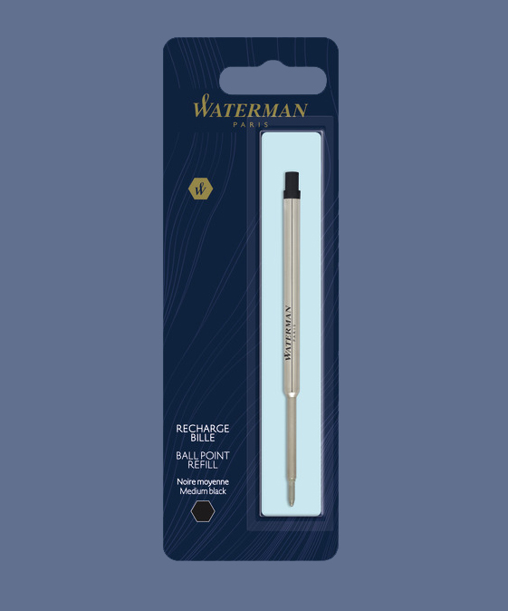 Wkład do długopisu Waterman Standard Czarny M - S0944480