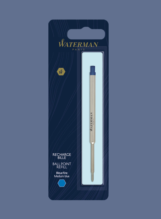 Wkład do długopisu Waterman Standard Niebieski M - S0944490
