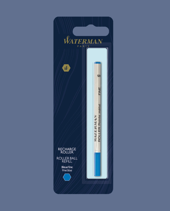 Wkład do pióra kulkowego Waterman Niebieski F - 1964018