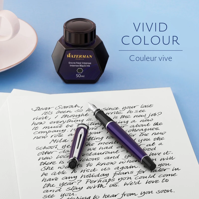Atrament Waterman Czarny 50 ML - S0110710