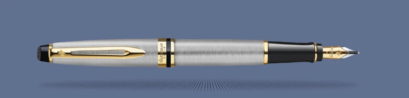 Pióro wieczne Waterman Expert Stalowy GT - S0951940 | Stalówka F