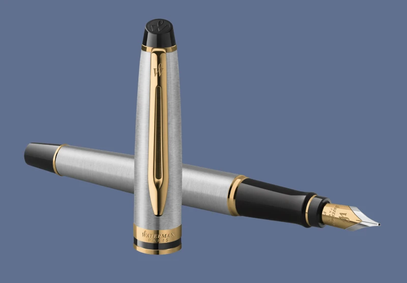 Pióro wieczne Waterman Expert Stalowy GT - S0951940 | Stalówka F